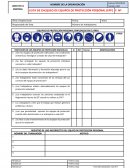 EQUIPOS DE PROTECCIÓN PERSONAL EMPLEADOS EN EL ÁREA