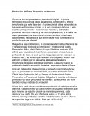 Derechos de Proteccion de datos para niños