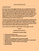 Mochila viajera carta