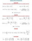Fórmulas econometría
