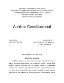 Análisis constitucional de CRBV .- de los artículos del 19 al 135