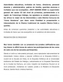 Programa encuentro de coros