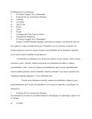 El Carácter Gregario De La Humanidad