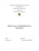 Impacto de la Ingeniería en la Sociedad