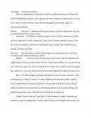 AUTORES	PUNTOS DE VISTA