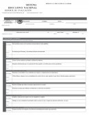 Cartilla de evaluacion. MÉXICO CON EDUCACIÓN DE CALIDAD