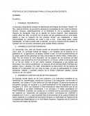 Portafolio de evidencias para la evaluacion docente. Narración de la estrategía didáctica