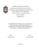 ESTUDIO BIBLIOGRÁFICO SOBRE LA ESCALA GEOLÓGICA DEL TIEMPO ASOCIADO A LOS PROCESOS DE EROSIÓN Y LA ELABORACIÓN DE UN INFORME GEOLÓGICO