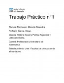 Historia Social y Política Argentina y Latinoamericana