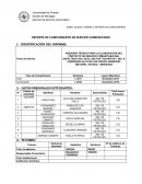 REPORTE DE CUMPLIMIENTO DE SERVICIO COMUNITARIO