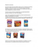 Desarrollo de productos, carozzi