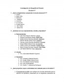 Investigación de Geografía de Panamá