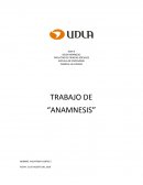 TRABAJO DE “ANAMNESIS”