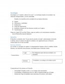 Sociología es el “estudio o saber de lo social”