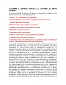 DESCRIBE EL CONTEXTO ESCOLAR Y LA SITUACION DEL GRUPO REFERENTE