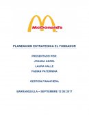 Mc donalds planeacion estrategica
