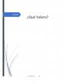 Reconocer que es lo que mas me importa en mi vida, y saber apreciarlo