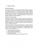 Análisis de la oferta y comercializacion. Definición del producto