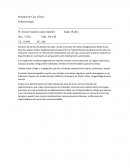 Resumen de Caso Clínico Endocrinología