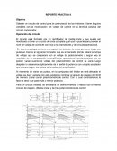 Practica 8 Operación del circuito