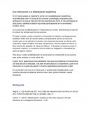 Una introducción a la alfabetización académica