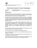 Taller Teórico Práctico N° 8: Tinción Hematológica