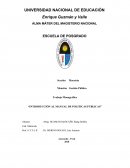 Trabajo Monográfico “INTRODUCCIÓN AL MANUAL DE POLITICAS PUBLICAS”