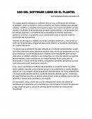 Uso del software libre en los planteles