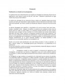 Planificación y su relación con los presupuestos