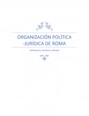 ORGANIZACIÓN POLÍTICA -JURÍDICA DE ROMA