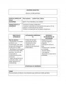 SECUENCIA DIDACTICA Átomos y la tabla periódica