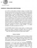 Audiencia constitucional México