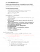 Cero oportunidad de la empresa