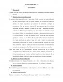 CASO CLINICO N° 3 ANAMNESIS Paciente varón de 38