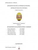 Actualizacion de los cultivos de ajonjoli y cacahuate