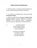 LIBRETO DÍA DEL PROFESOR 2017