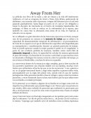 Reseña Pelicula Lejos de ella