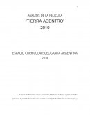 ANALISIS DE LA PELICULA “TIERRA ADENTRO”