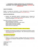 Elaborar una descripción general y económica para el proceso de conversión