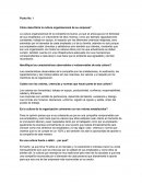 Cómo describiría la cultura organizacional de su empresa?