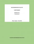 Ensayo uso educativo de las TIC