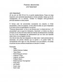 Personas Desconocidas