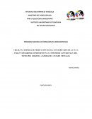 PROGRAMA NACIONAL DE FORMACION EN AGROALIMENTARIA Empresa De Producción Social