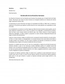 Declaración de los Derechos Humanos