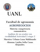 AGRONEGOCIOS Materia: competencia comunicativa