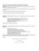 Ejercicios evaluativos de Métodos y Medición del trabajo