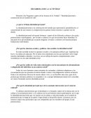 Solución a las Preguntas a partir de las lecturas de la Unidad 1 “Identidad personal y construcción de mi sentido de vida