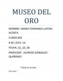 MUSEO DEL ORO