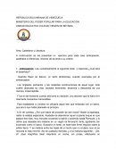 Área: Castellano y Literatura, ejercicio