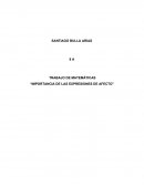 TRABAJO DE MATEMÁTICAS “IMPORTANCIA DE LAS EXPRESIONES DE AFECTO”